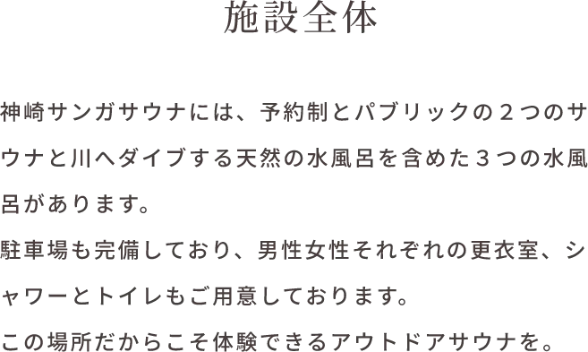 施設全体